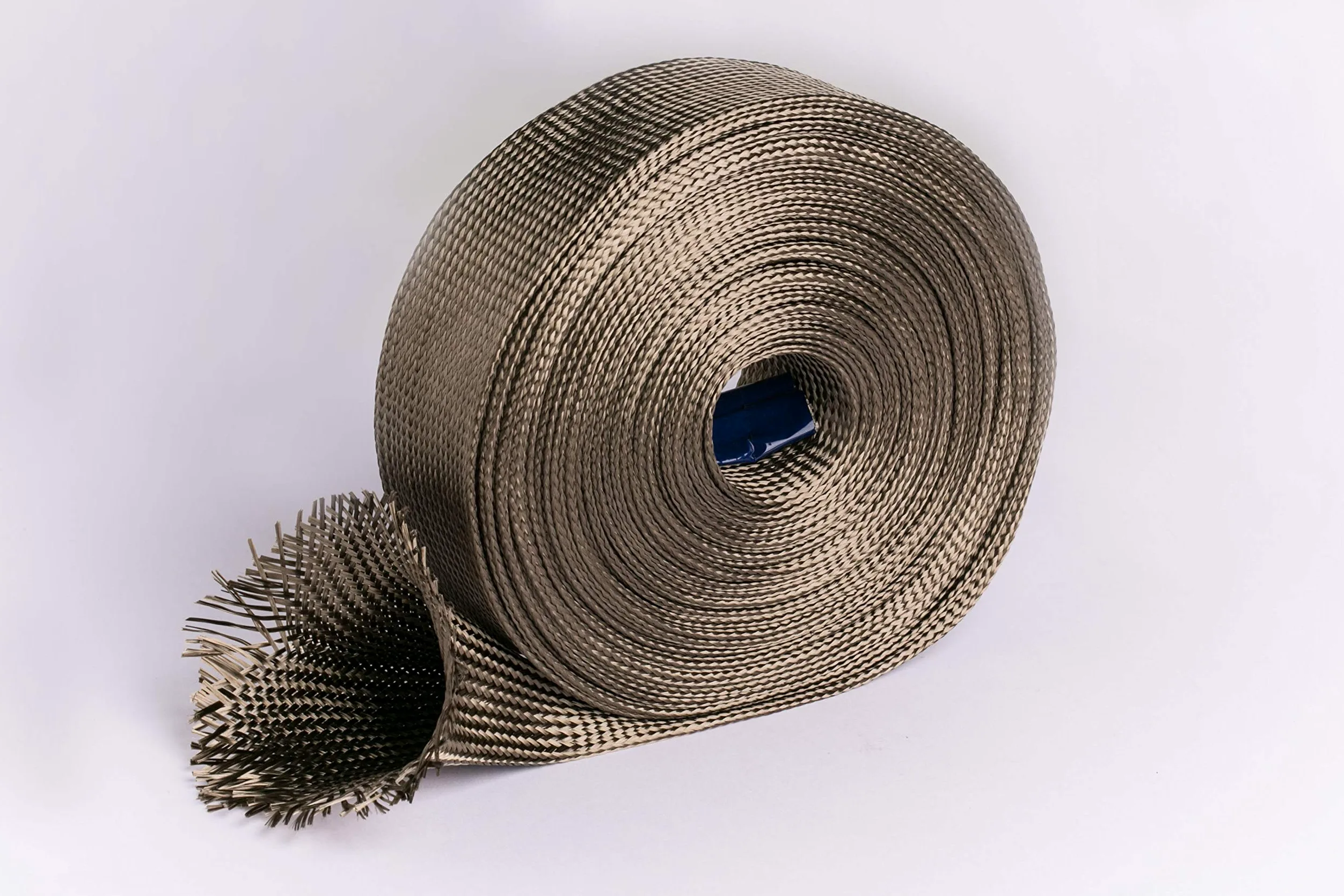Guaina Ignifuga in Basalto espandibile diametro interno da 12mm a 18mm, Tecnologia Aerospaziale per Isolamento Termico Estremo, Protezione Anti Fuoco. Made in Italy. Matassa da 5 metri