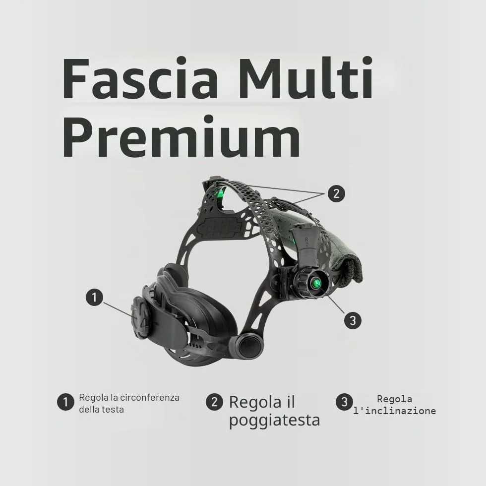 GYS - LCD ALIEN+ TRUE COLOR XXL, maschera/casco di saldatura, DIN 15, oscuramento automatico, Tinta scura 5>9/9>13, schermo XXL, energia solare - 068698
