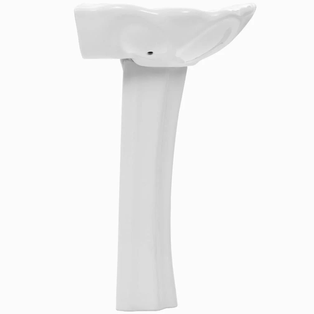 Generico Lavandino a Colonna in Ceramica Bianca 580x510x200 mm,Articoli di ferramenta,Prodotti Idraulici,Articoli Idraulici,Lavandini,Lavandini bagno-143005