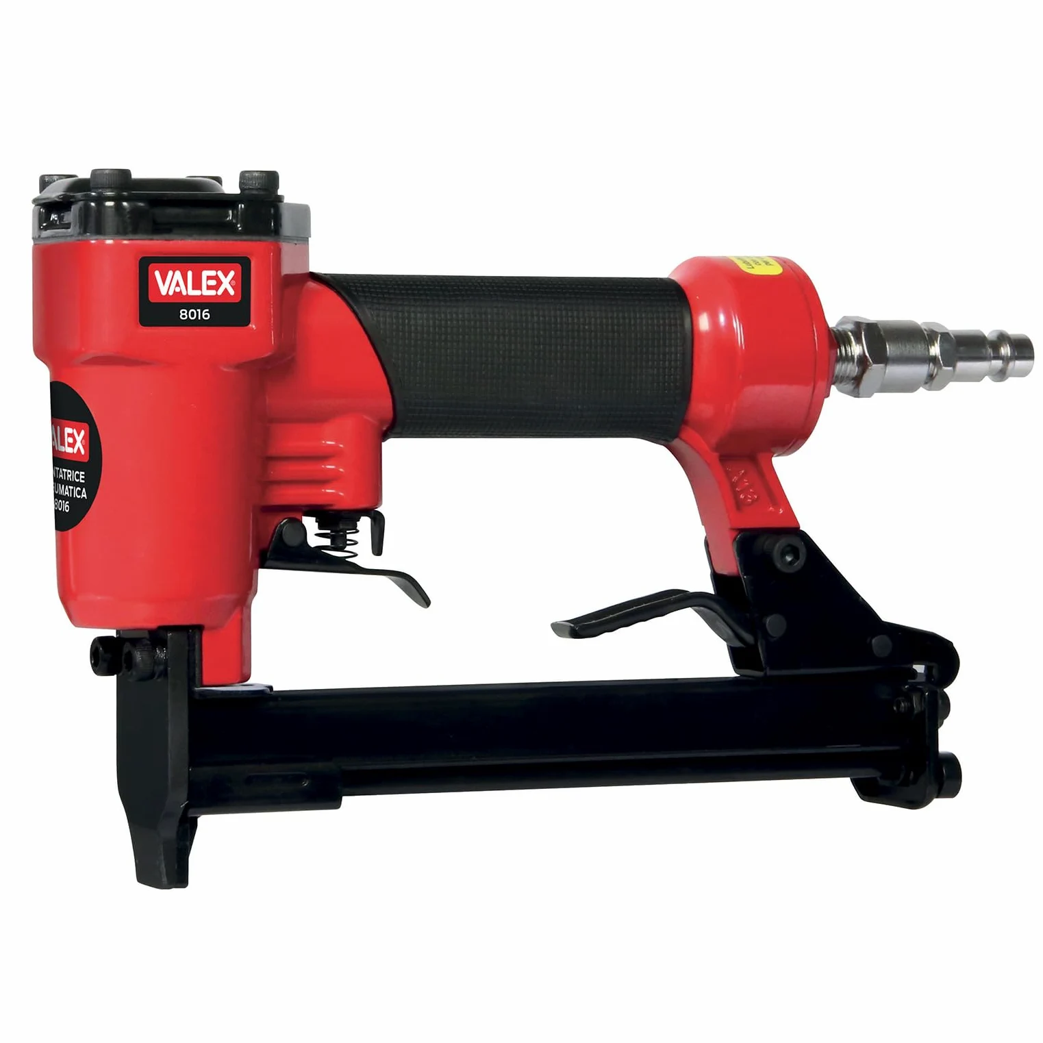 Valex Puntatrice Pneumatica 8016, Pressione di utilizzo 6,2 bar, Serbatoio da 100 punti, Attacco rapido