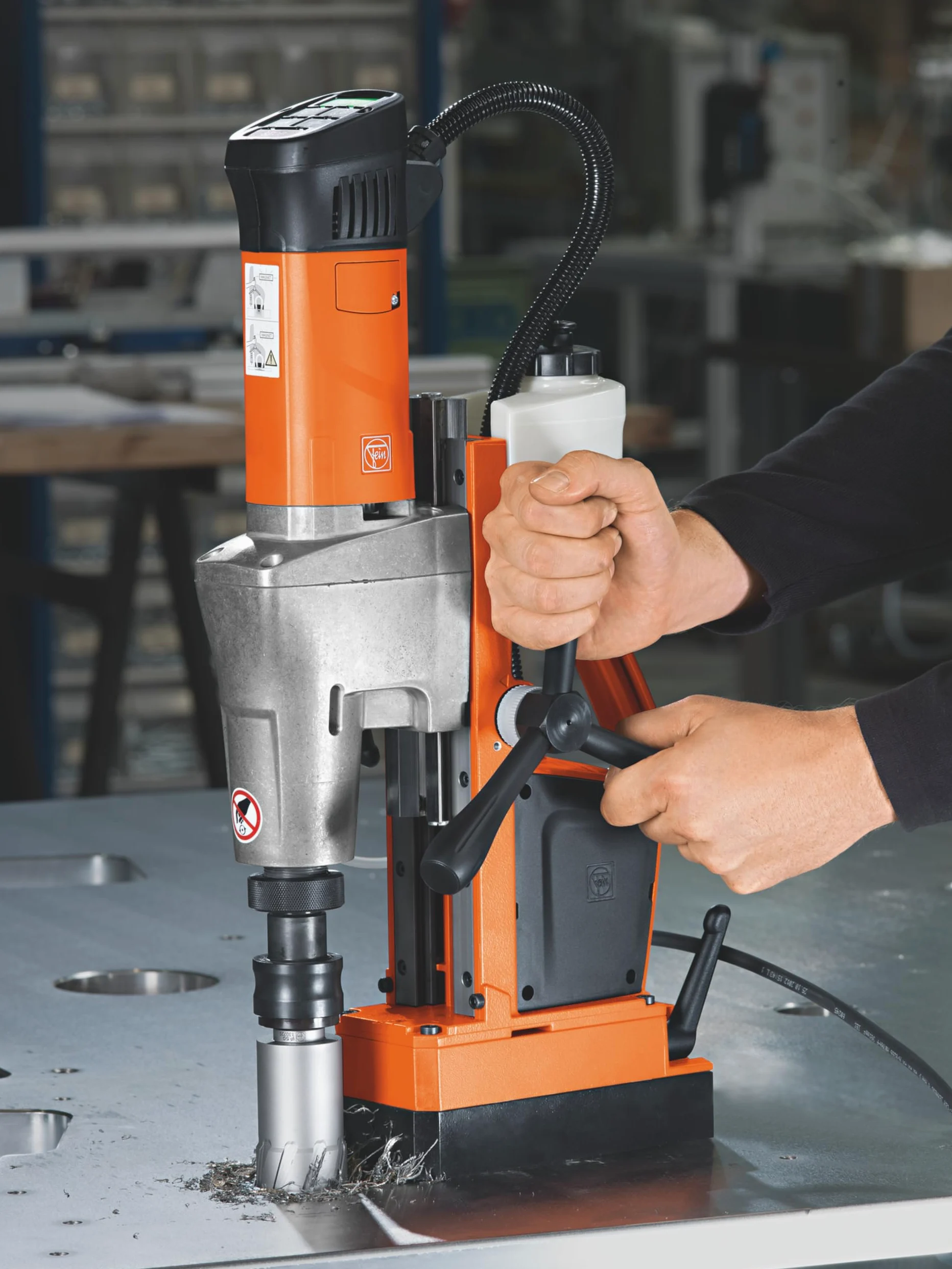 Fein KBM 50 U - Trapano a nucleo magnetico, 230 V