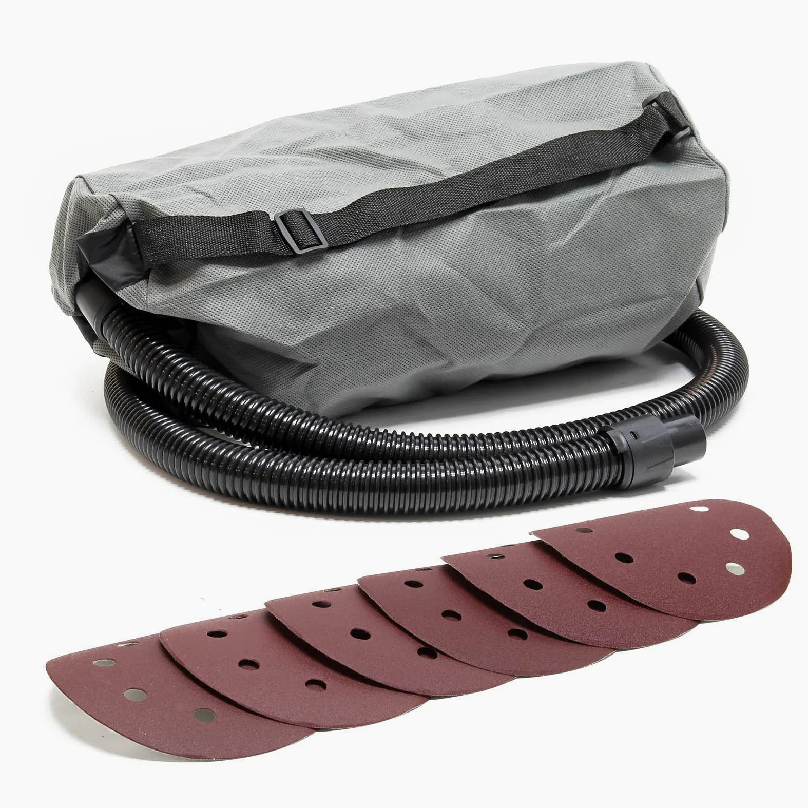 XPOtool Levigatrice 1280W Con aspirazione, disco di levigatura da 215 mm e impugnatura supplementare