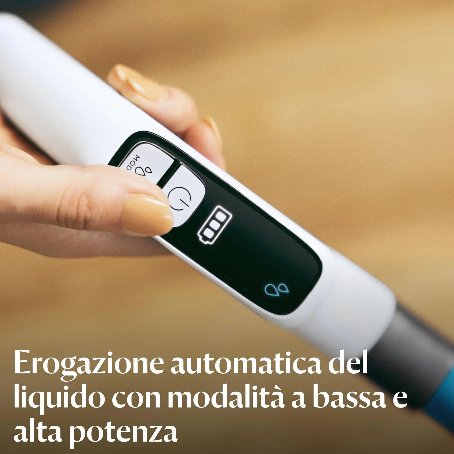Bissell CrossWave HF3, Aspirapolvere Senza Fili, Aspira e Lava Insieme, Scopa Elettrica Leggero, 25 Minuti di Autonomia, Lavasciuga Pavimenti, Lavapavimenti Potente, Solo per Pavimenti Duri, 3598N