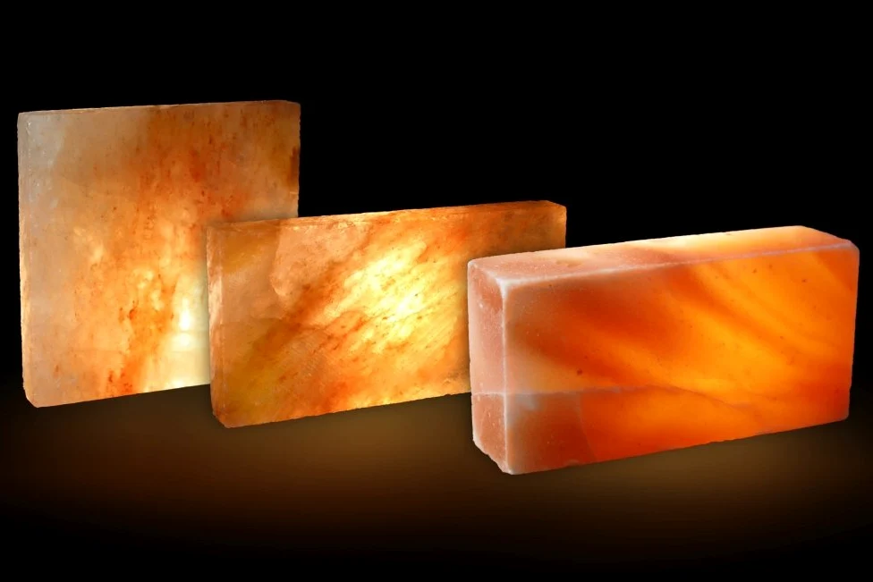 50x (1 mq) Mattoni di sale, piastrelle di sale 20 x 10 x 2,5 cm, sale dell'Himalaya* (dalla Salt Range, Pakistan)