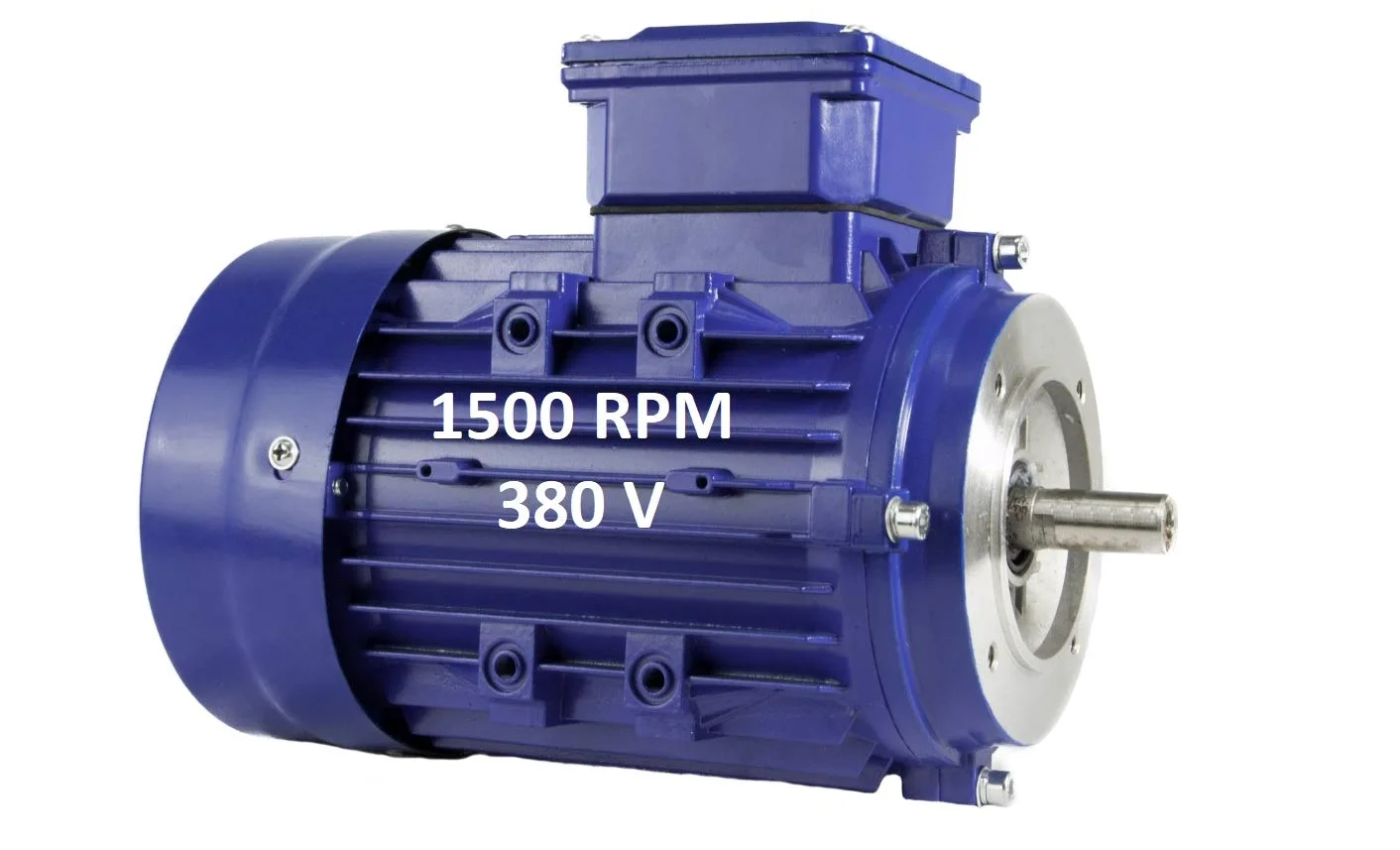 Motore elettrico trifase 4 KW/5,5 CV 220/380 V 1500 RPM B14 flangia 160 mm Dimensioni 112 M – Albero 28 mm Alren.