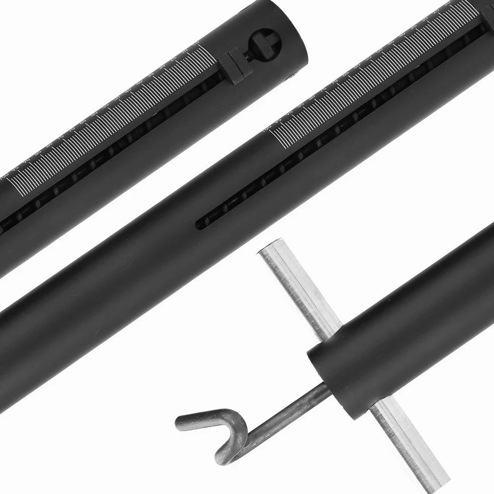Bilancia Per Arco, Portatile Tiro Con L'Arco Da Appendere Ricurvo Dinamometro Digitale In Lega di Alluminio Potenza Precisa Impieghi Gravosi 15 a 100 Libbre Caccia Con Arco Compound Tune Scale Peak