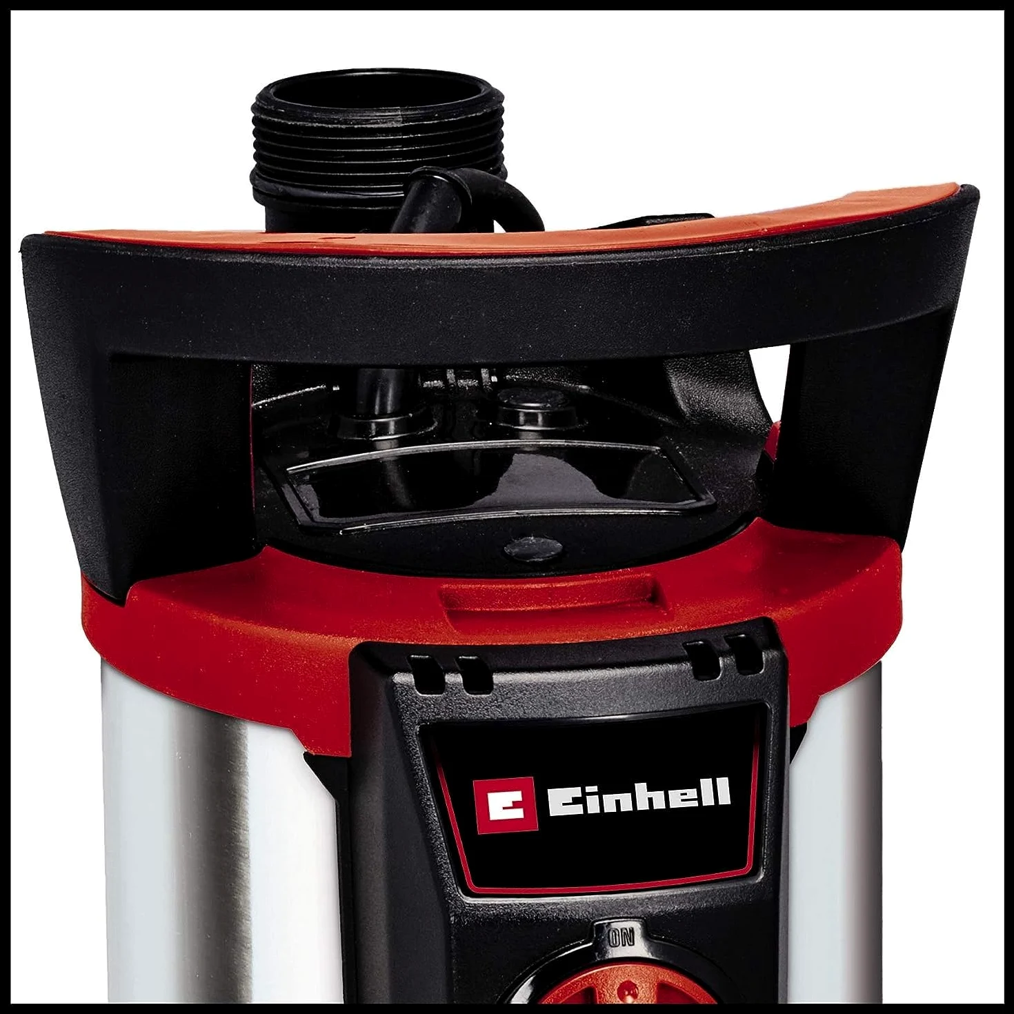 Einhell GE-SP 4390 N-A LL ECO Pompa a immersione acque chiare (430 W, portata max 9000 L/h, prevalenza 8 m, immersione max 7m, valvola di non ritorno, aspirazione fino a 1 mm,incl. attacco universale)