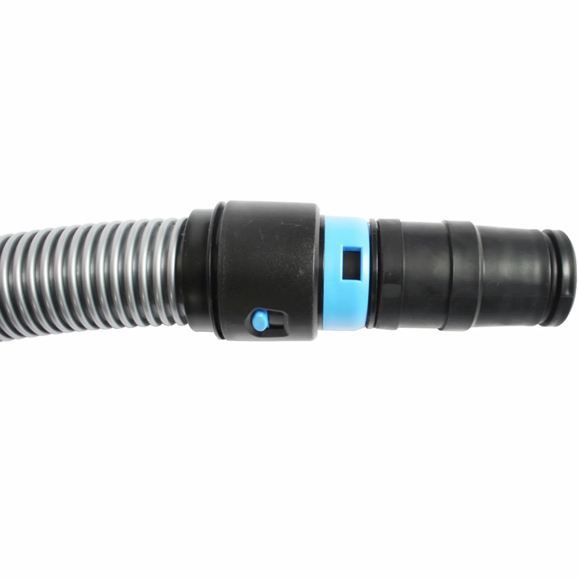 Cen-Tec Systems Quick Click Tubo per aspirapolvere casa e negozio con set di adattatori per utensili elettrici in due pezzi per aspirazione della polvere (9 m)
