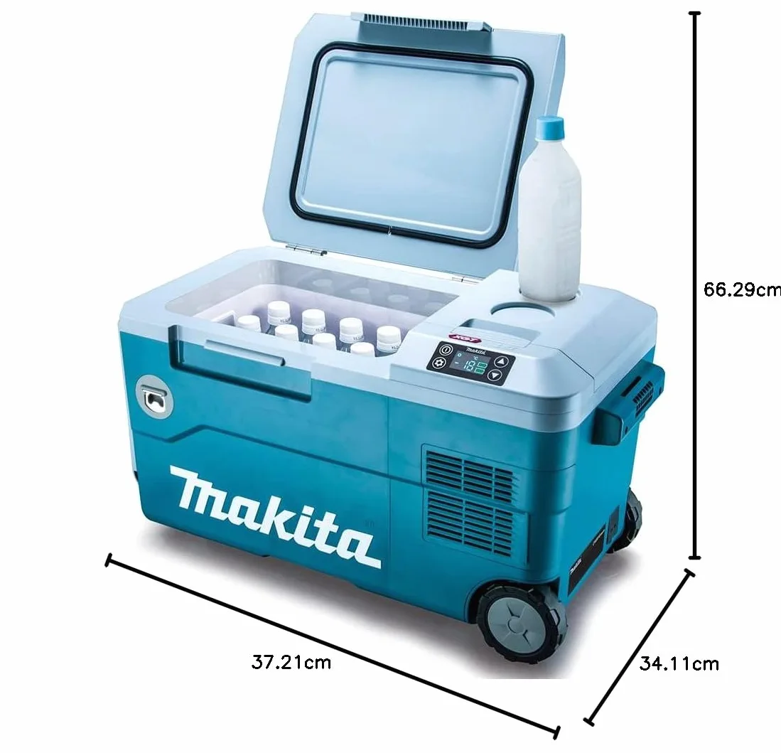 Makita CW001GZ 40V Max XGT / 18V LXT Li-ion Cooler and Warmer Box - Batterie e caricabatterie non inclusi