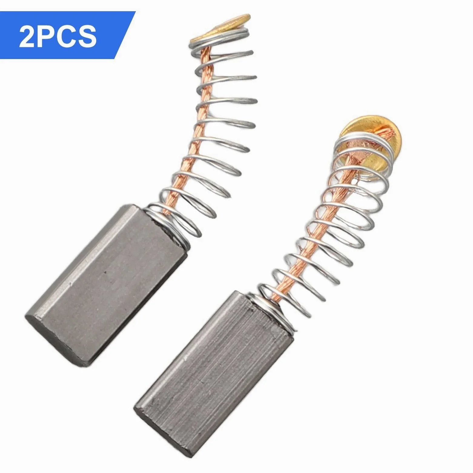 Spazzole di carbone per motore elettrico, 2 pezzi, 13 mm x 6 mm x 4 mm, parti di ricambio per utensili elettrici, seghe circolari, trapani, aspirapolvere, smerigliatrici angolari