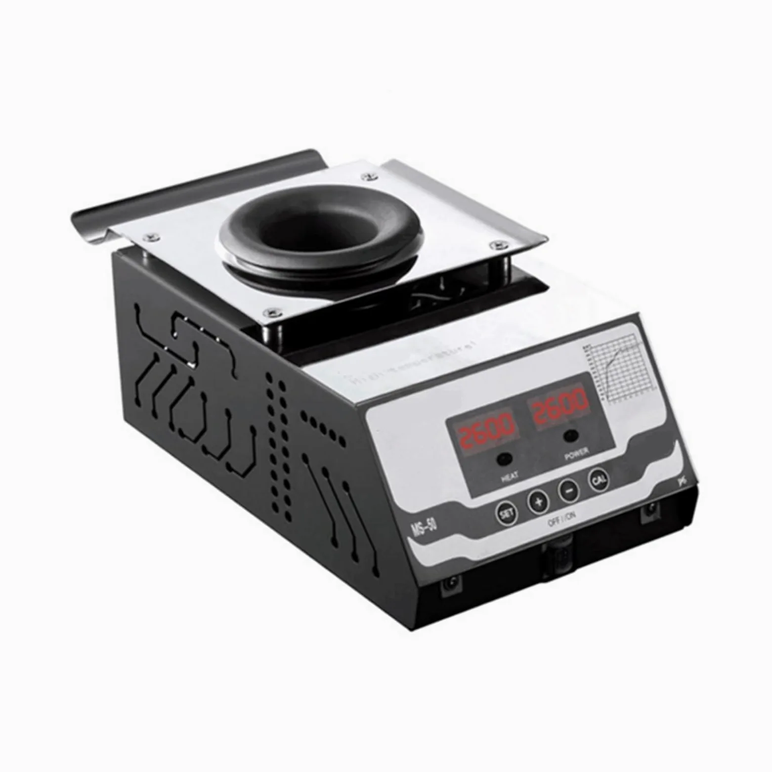Crogiolo di saldatura, MS-50 250w Forno di e digitale in lega senza piombo con stagno di e 0,6 kg, temperatura regolabile