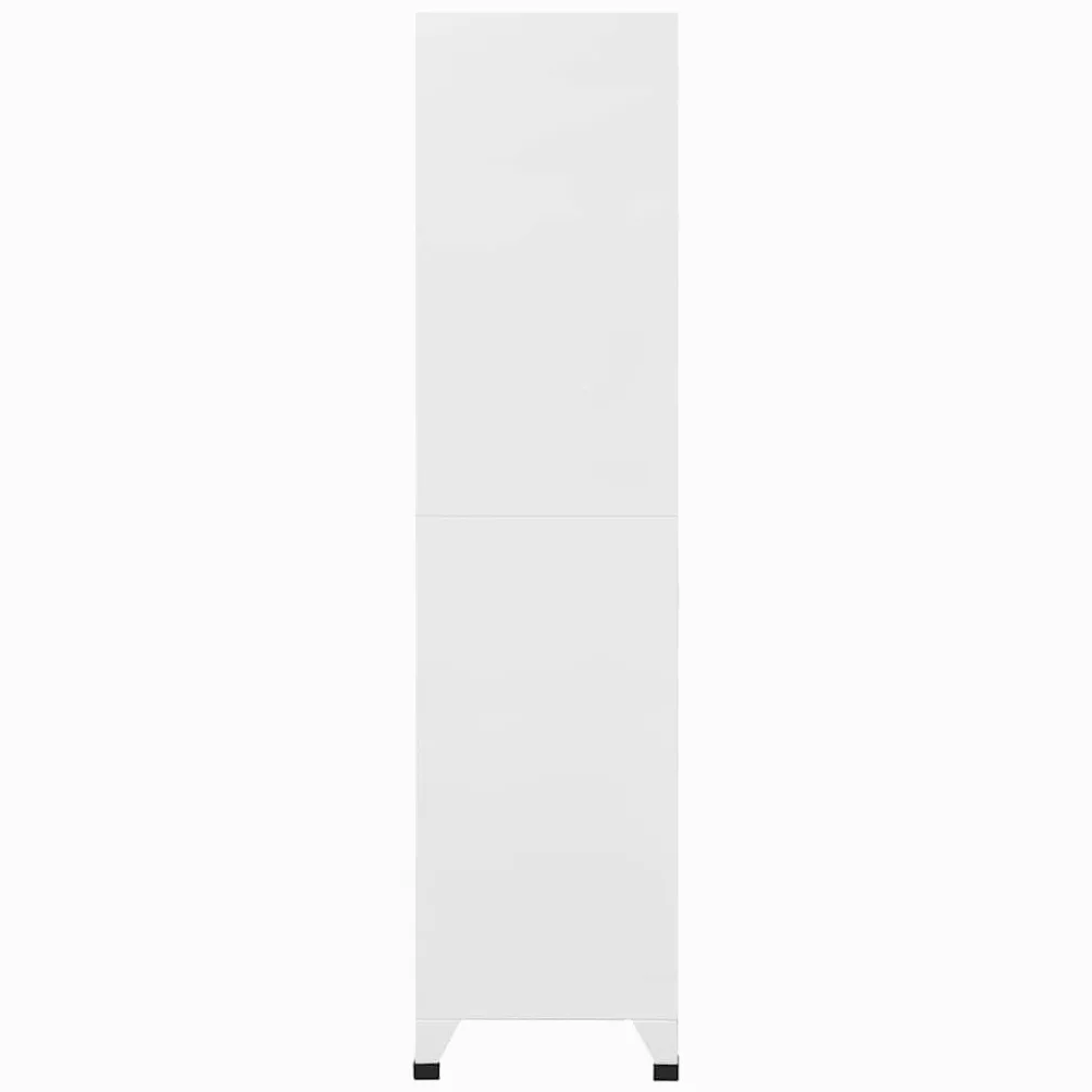 vidaXL Armadietto a 18 Scomparti in Metallo 90x40x180 cm Schedario Ufficio