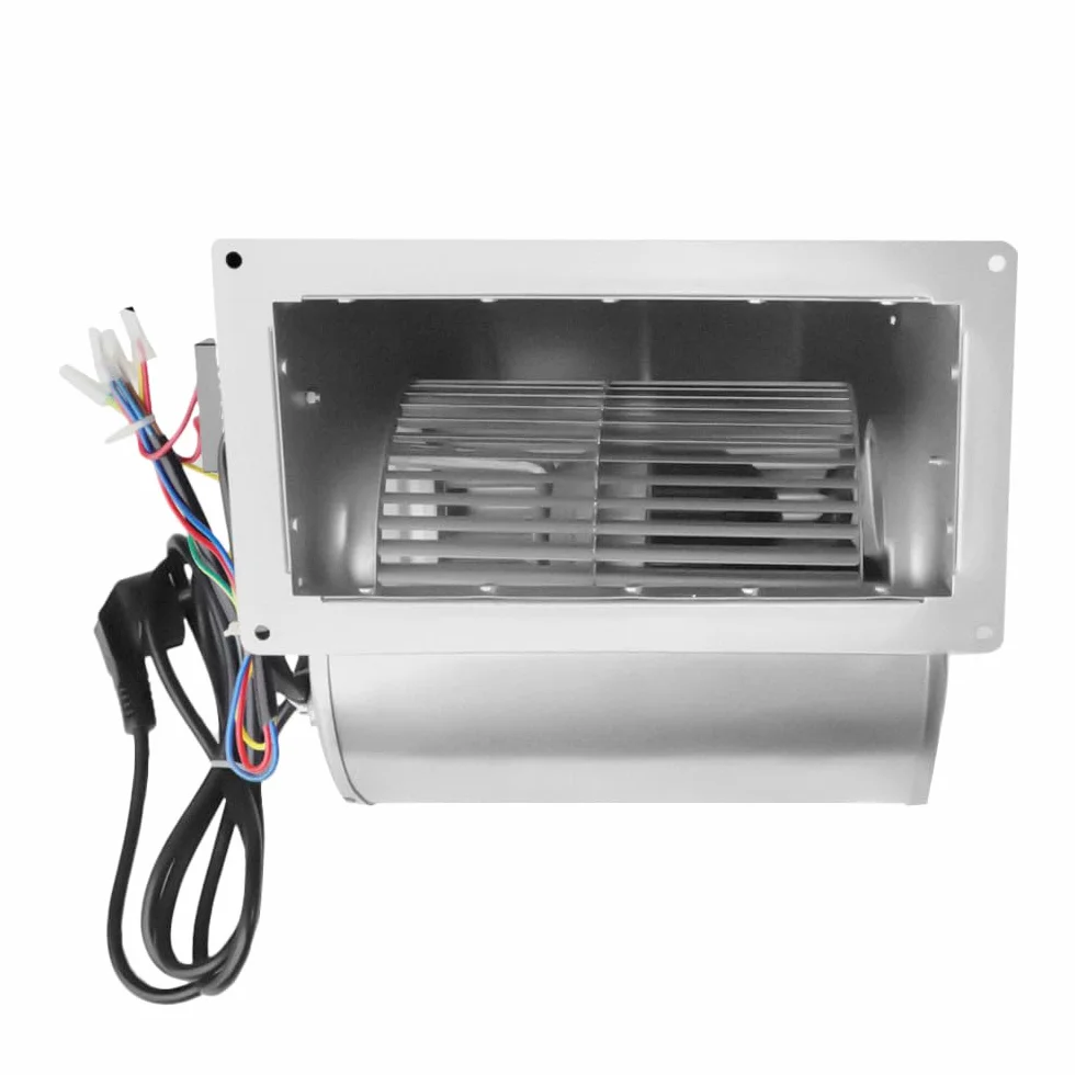 Ventilatore radiale centrifugo industriale 840 m3/h, 146 mm - centrifuga a pressione per caldaia