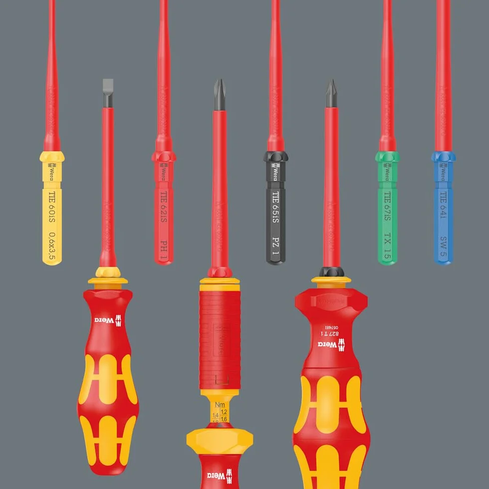 Wera 05135926001 Kraftform Kompakt W 1 Manutenzione, Assortimento utensili isolati, 35 pezzi