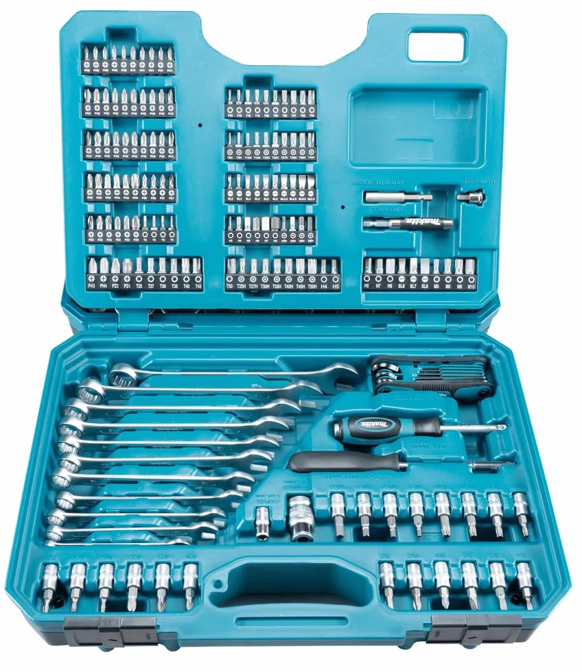 Makita E-10883 - Set di manutenzione 221 pezzi