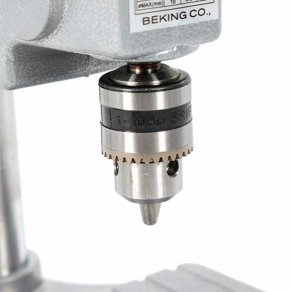 Mini trapano a colonna di regolazione della velocità di rotazione Trapano bancario Trapano da banco elettrico Drill Bench Press Stand Base Telaio Bracket Hole Drilling Machine Tavolo Trapano per legno