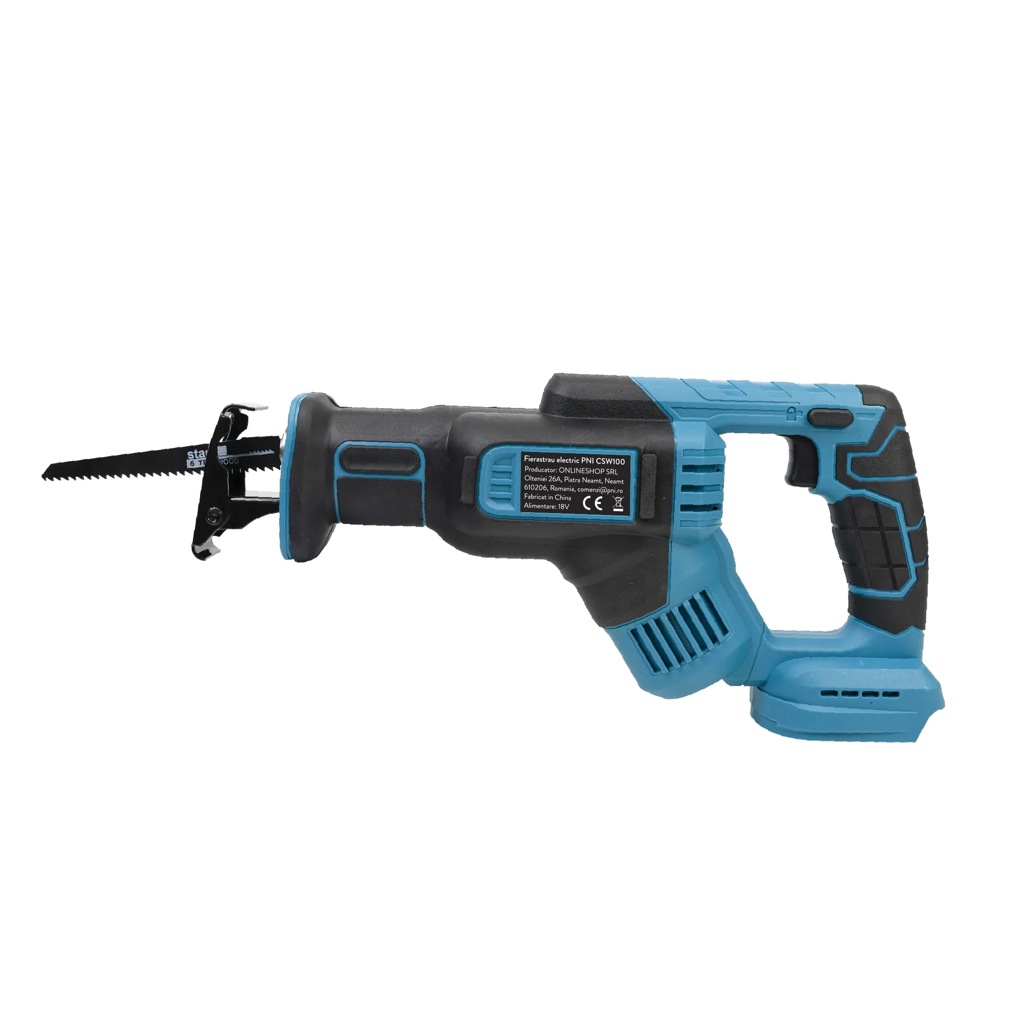 Alternativa sega elettrica PNI CSW100 senza batteria, 4 lame incluse
