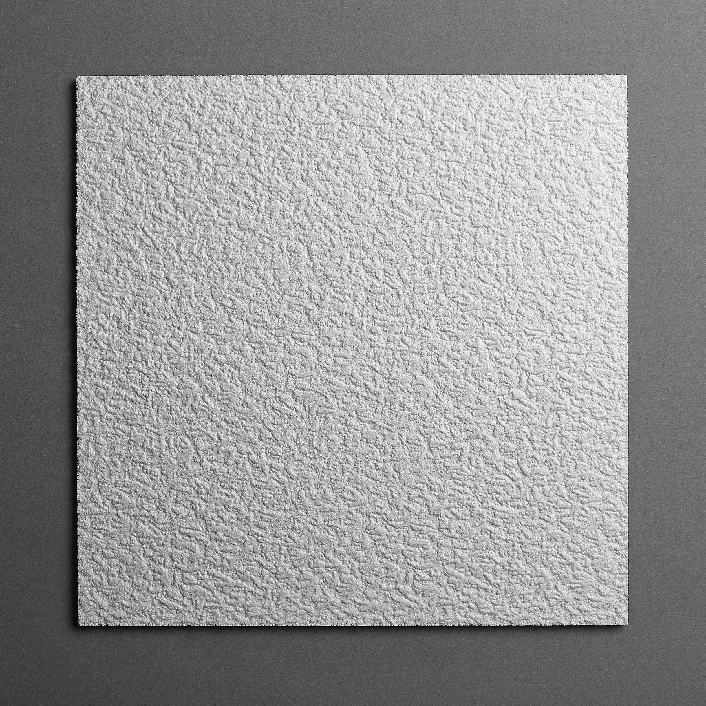 Decosa Pannelli da soffitto AP 103 (GENT) – 80 pannelli = 20 m2 – Nobili pannelli da soffitto bianco effetto intonaco – Pannelli decorativi 50 x 50 cm in polistirolo – Pannelli in polistirolo da