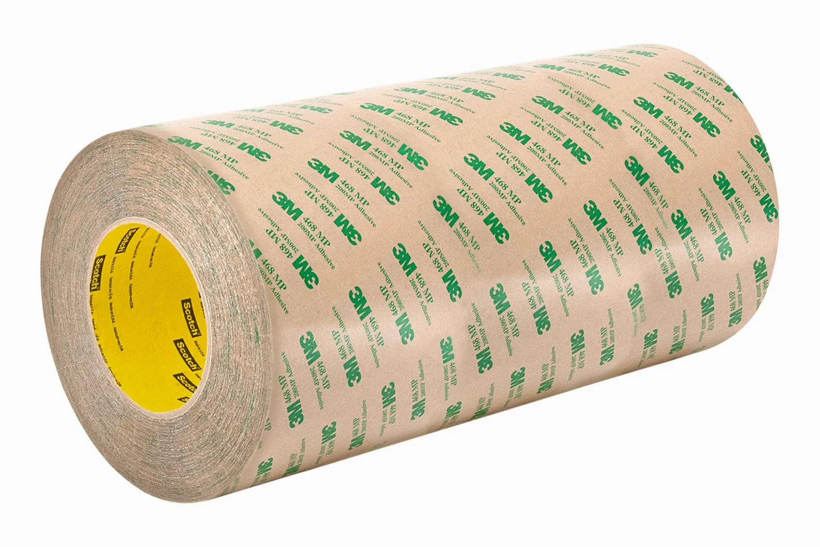 Tapecase 468 MP 20,3 cm x 54,9 m High performance adhesive transfer tape, convertito da 3 m 468 MP, 20,3 cm x 54,9 m rotolo
