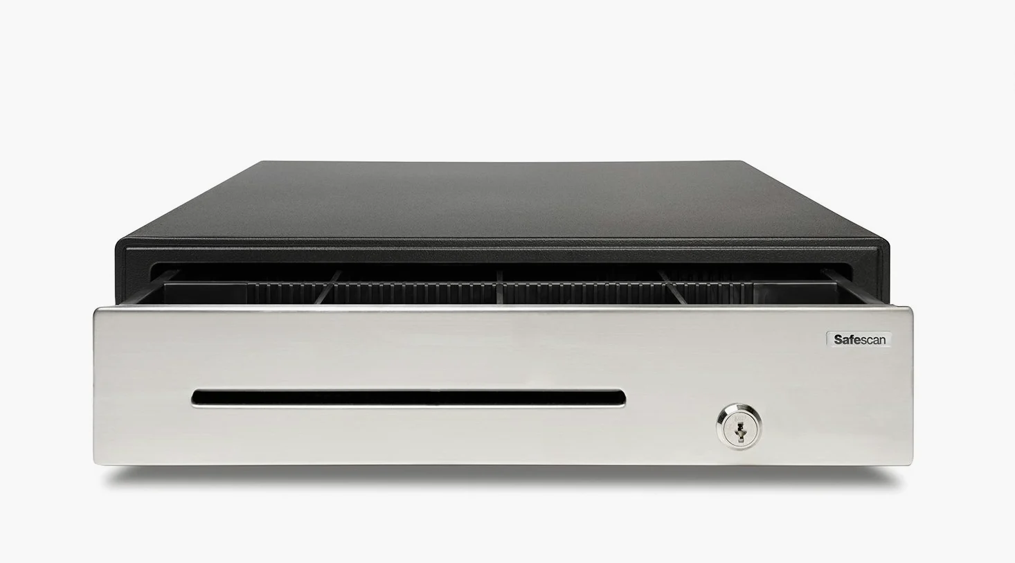 Safescan HD-4141S Heavy Duty Cash Drawer with 8 Coin and 4 Note Trays