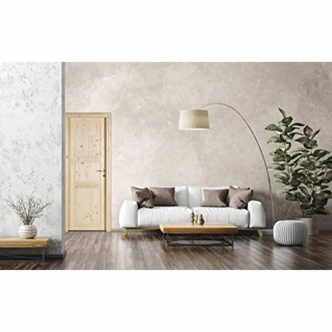 Porta in Legno di Abete Grezzo Battente - 210 x 90 - Reversibile