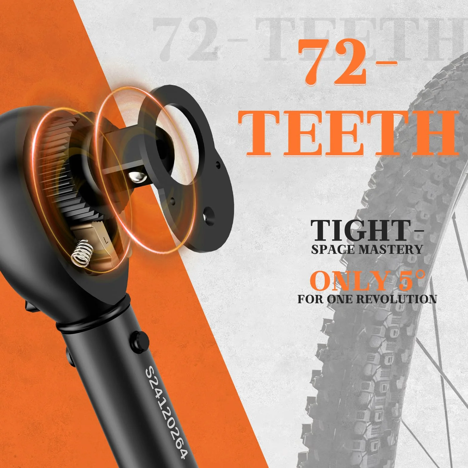 Chiave Dinamometrica 1/2, 20-220Nm, 72 Denti Cricchetto Reversibile Chiave Dinamometrica Auto, Precisione ± 3%, per Riparazione e Manutenzione di Moto, Auto, Camion