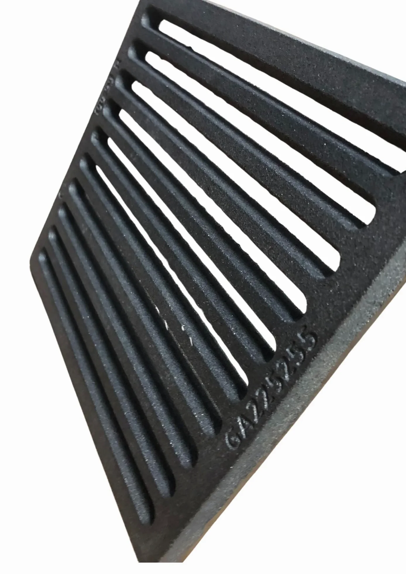 Griglia in ghisa per raccolta cenere 22,5 x 25,50 h cm