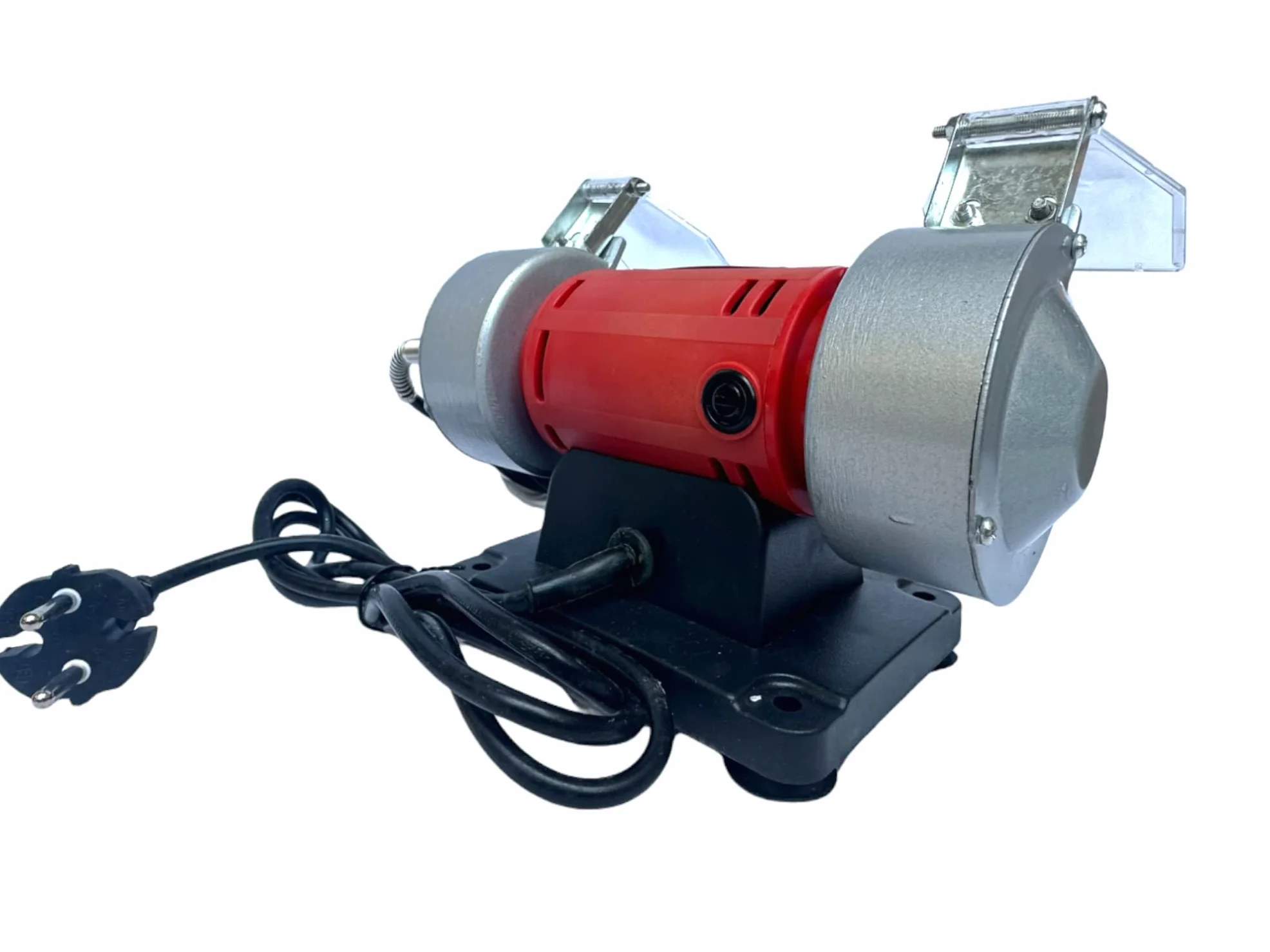 Smerigliatrice da Banco Multifunzione 120W Mini Mola da Banco 75mm Include Mini Trapano Albero Flessibile con Velocità Regolabile