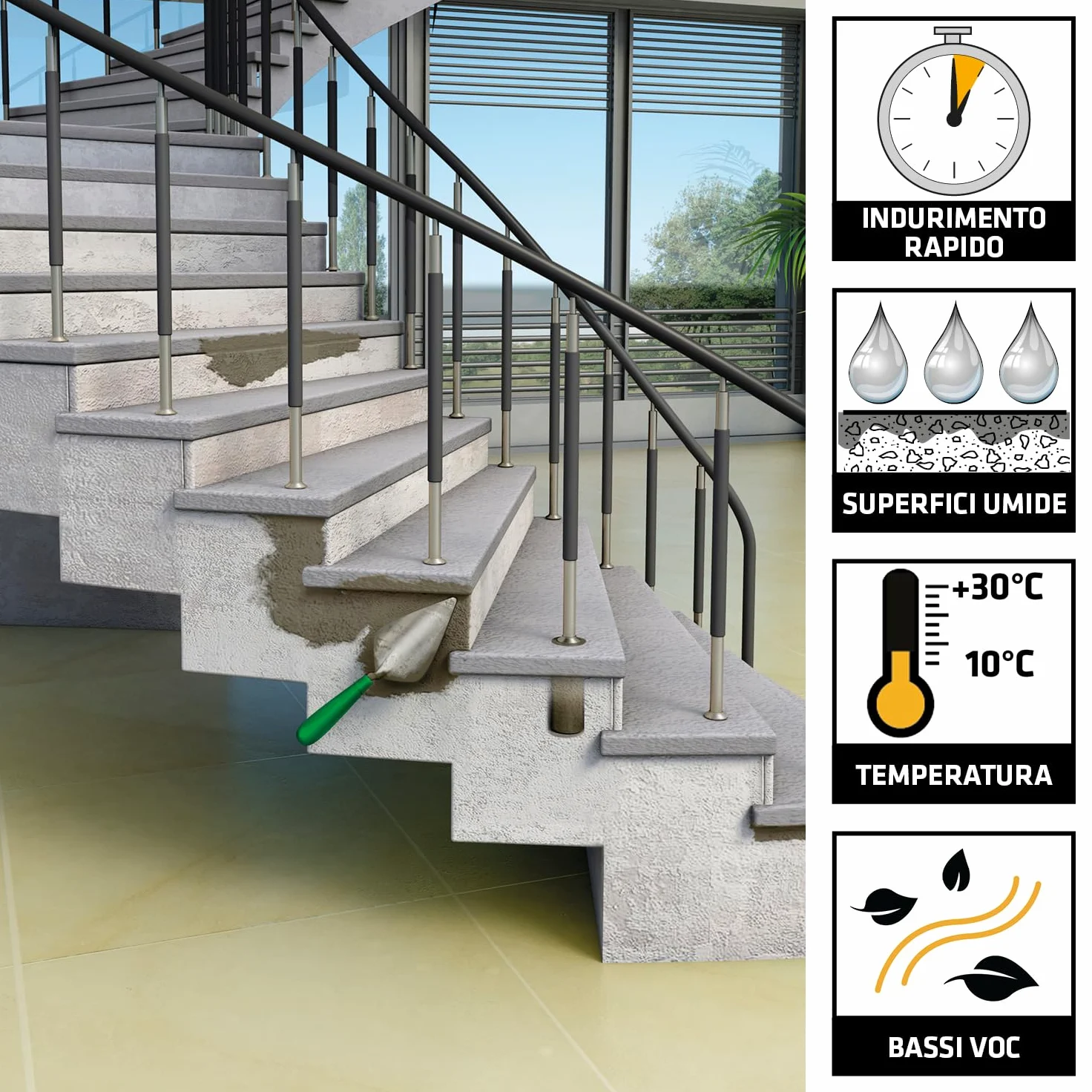 SIKA - Adesivo epossidico strutturale - Sikadur 31+, Grigio - Formato grande per ripristini importanti - Tenuta indistruttibile su metallo e pietra - Risultati eccellenti e duraturi - 6kg