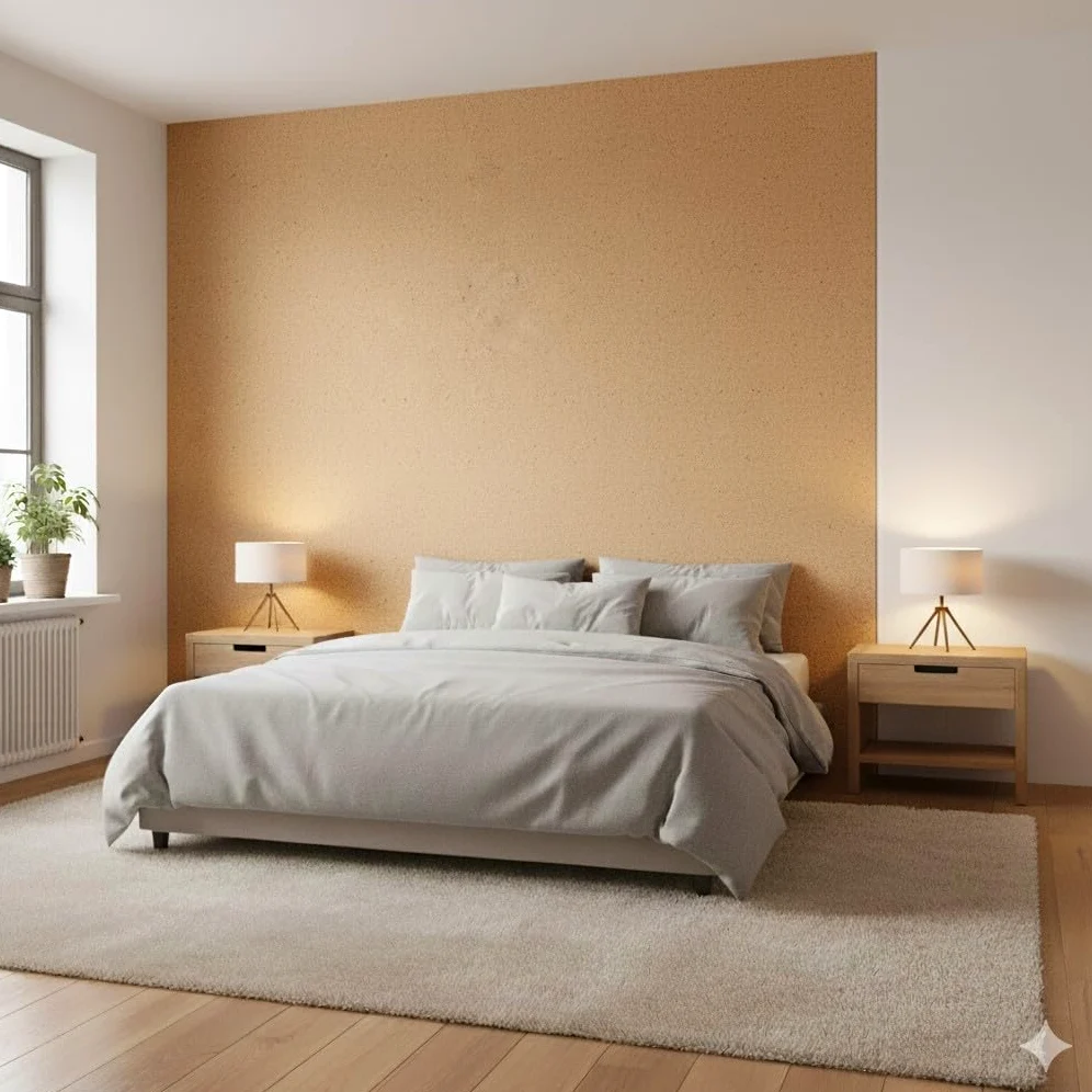 15 Pannelli Isolanti Termici per Interni di Sughero Super Compresso, Sughero Pannelli Muro Coibentati, Fogli da Parete, Fogli Cappotto Interno, DIMENSIONI 100x50cm, SPESSORE 7mm - FUTURAZETA (15 Pz)