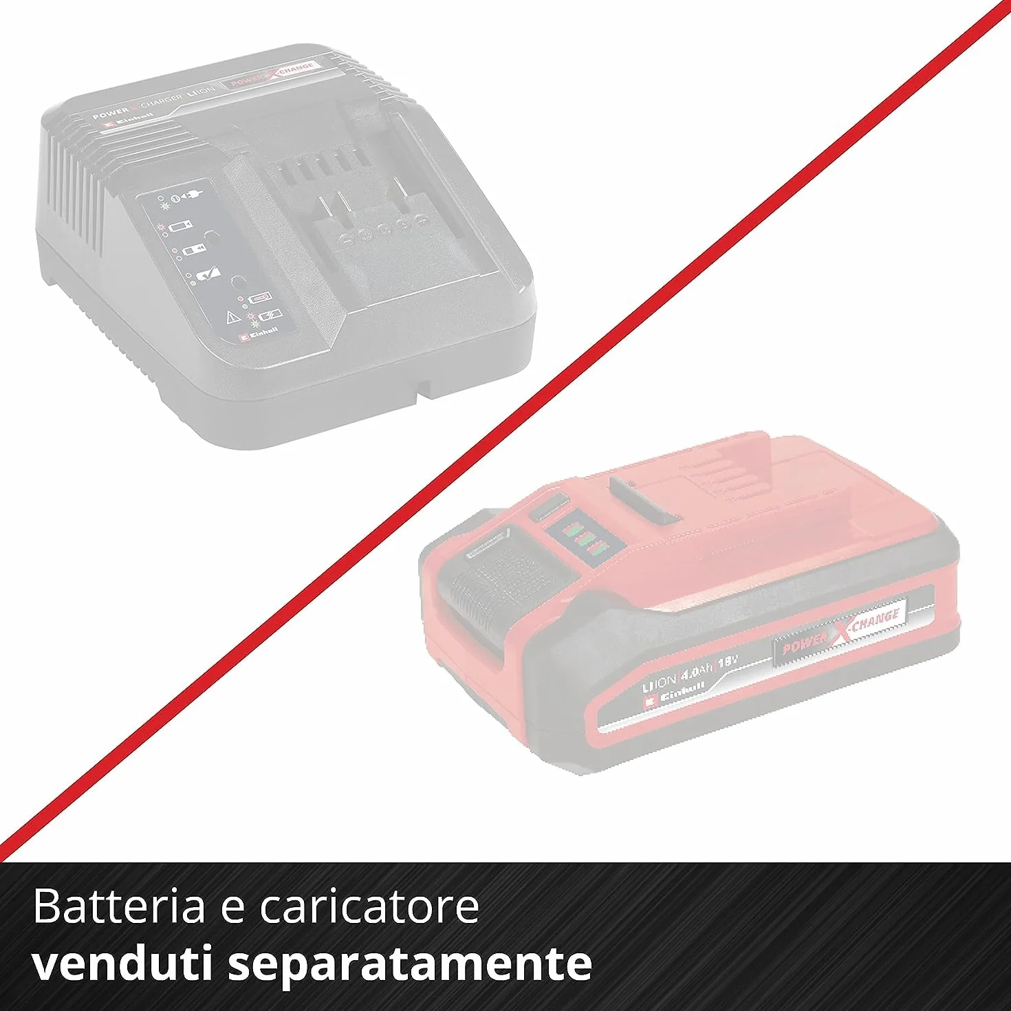 Einhell Mini sega circolare manuale a batteria TE-CS 18/89 Li-Solo Power X-Change (18 V, ioni di litio, 2500 min-1, profondità di taglio 28 mm, diametro della lama 89 mm, senza batteria e caricatore)