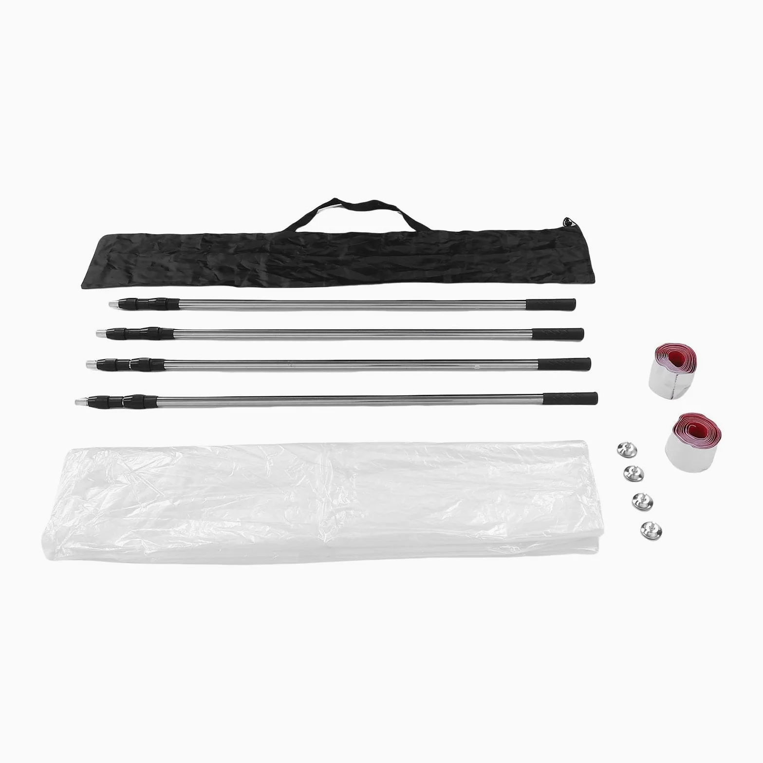 Generic Asta Estensibile Portatile con Copertura Antipolvere per Cabina di Verniciatura per il Controllo Completo della Polvere Durante i Progetti di Ristrutturazione