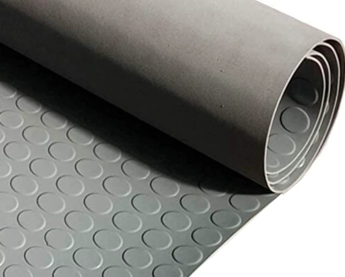 PAVIMENTO PVC BULLONATO COPRIPAVIMENTO DA 1 A 25MT GRIGIO-ROTOLO (BOLLO_GRIGIO 1x21)