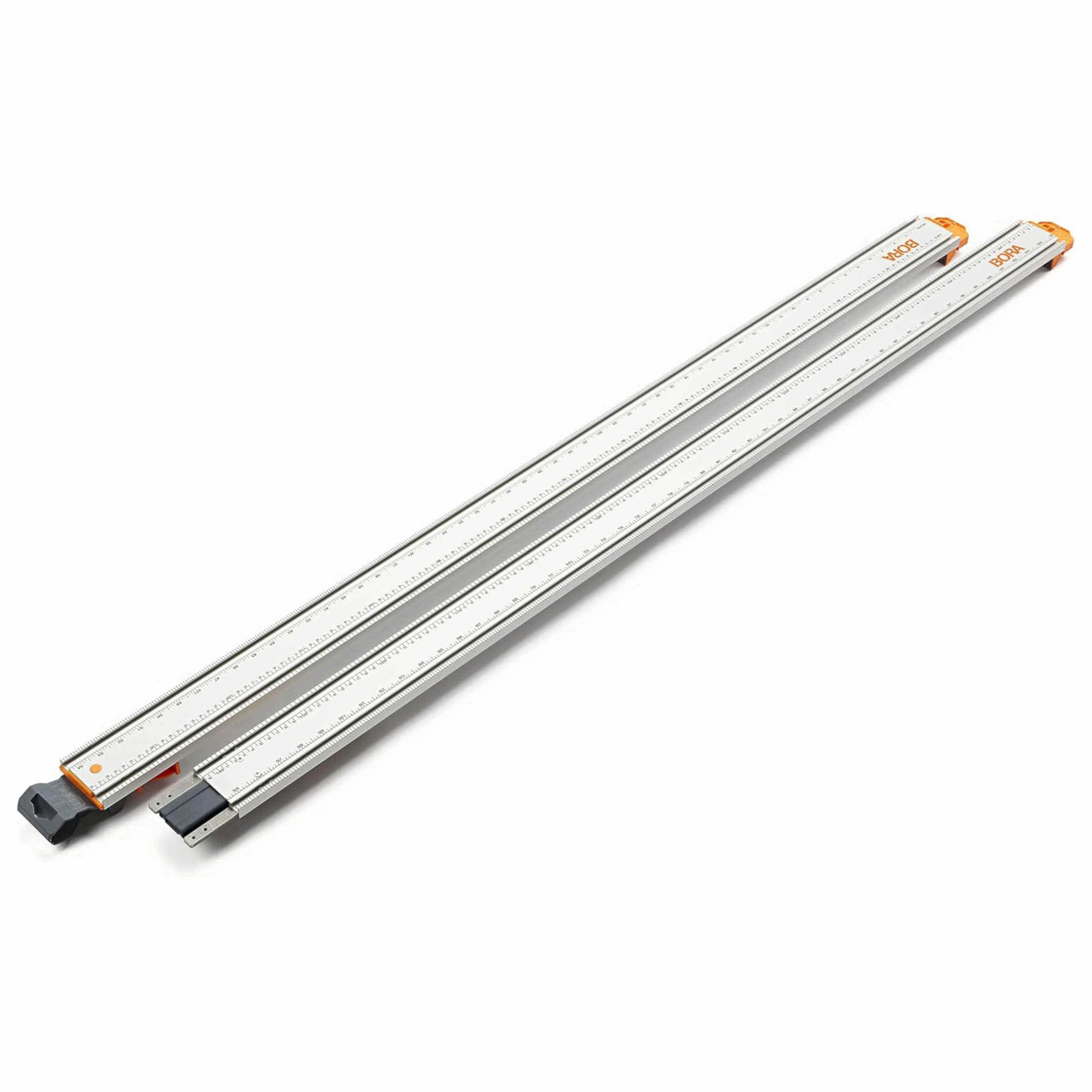 BORA NGX Clamp Edge 546100 – Guida di Taglio Dritta 2438 mm (96") per Sega Circolare, Tagli Precisi su Pannelli, Sistema Quick Connect