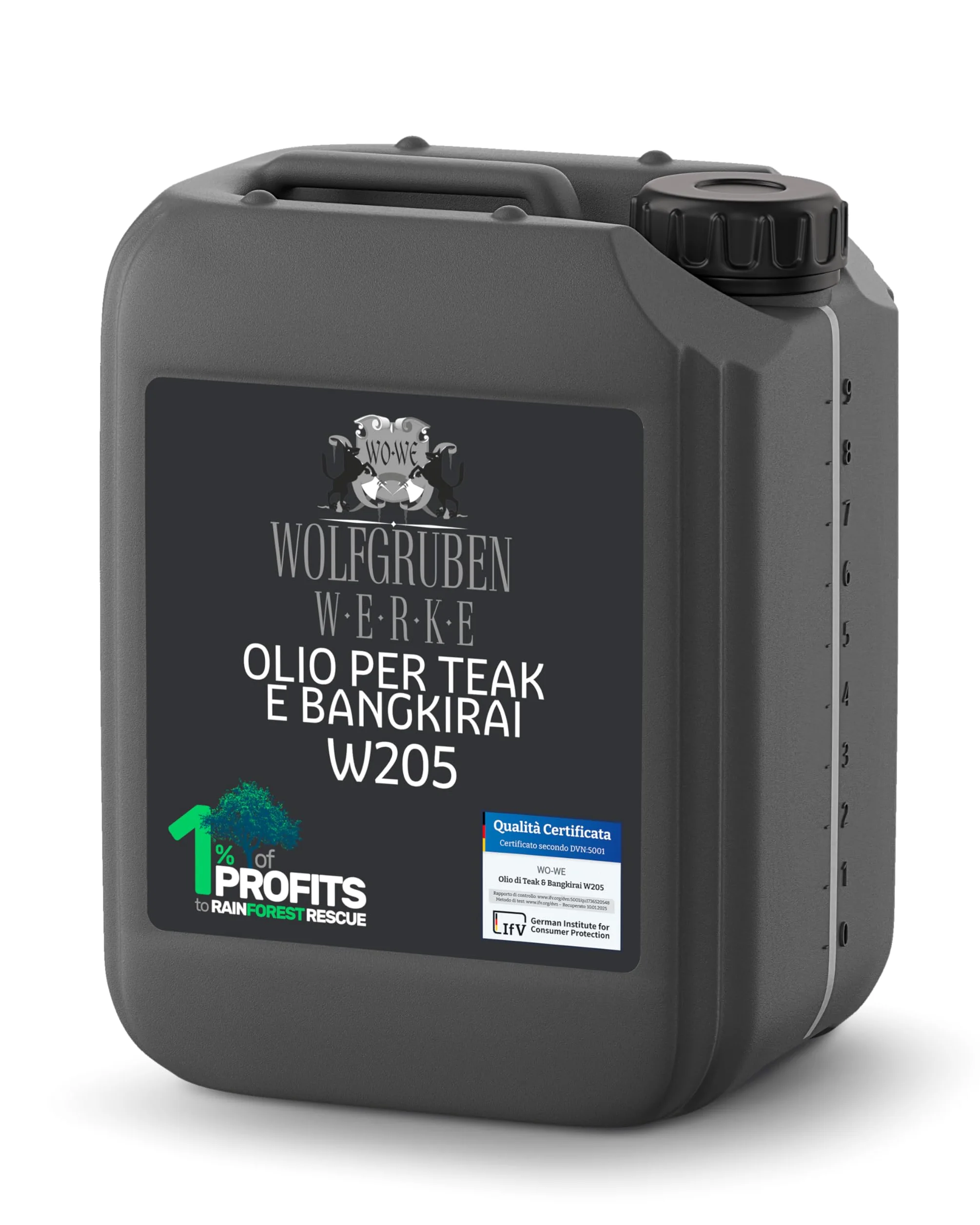Olio di Teak Bangkirai Cura per Legno Impregnante Incolore W205-10L