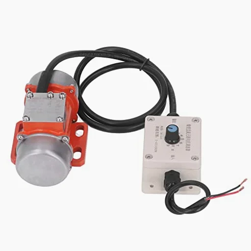 Motore Vibrante Elettrico, Eccitante 30W 4000 giri/min. Vibrazione Regolabile Senza Spazzole CC in Cemento con Regolatore di velocità