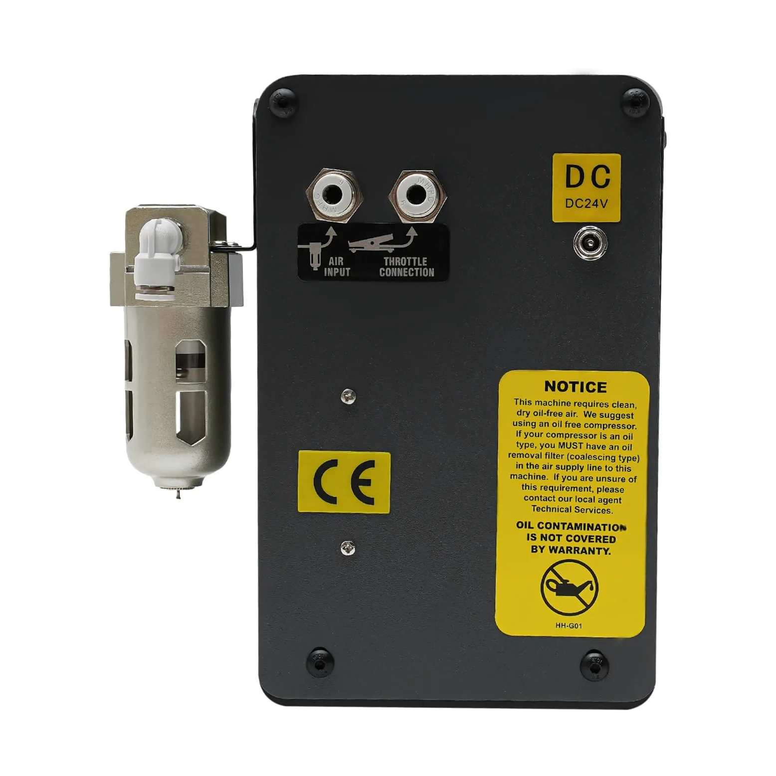 Macchina per incisione pneumatica, macchina per incisione pneumatica, macchina per incisione a percussione ad aria compressa con doppio manico, 80 W per gioielli e metallo