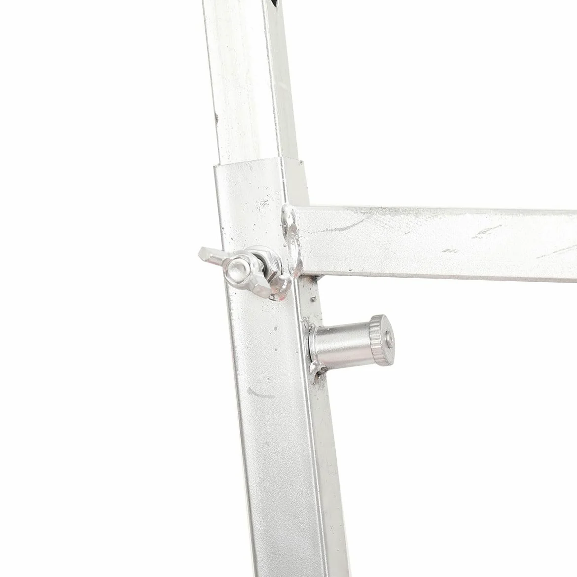 Piattaforma di Sicurezza Pieghevole in Alluminio, Piattaforma da Lavoro Regolabile 70-120cm, Carico 300kg, Antiscivolo, Ideale per Impalcatura e Uso Domestico o Professionale