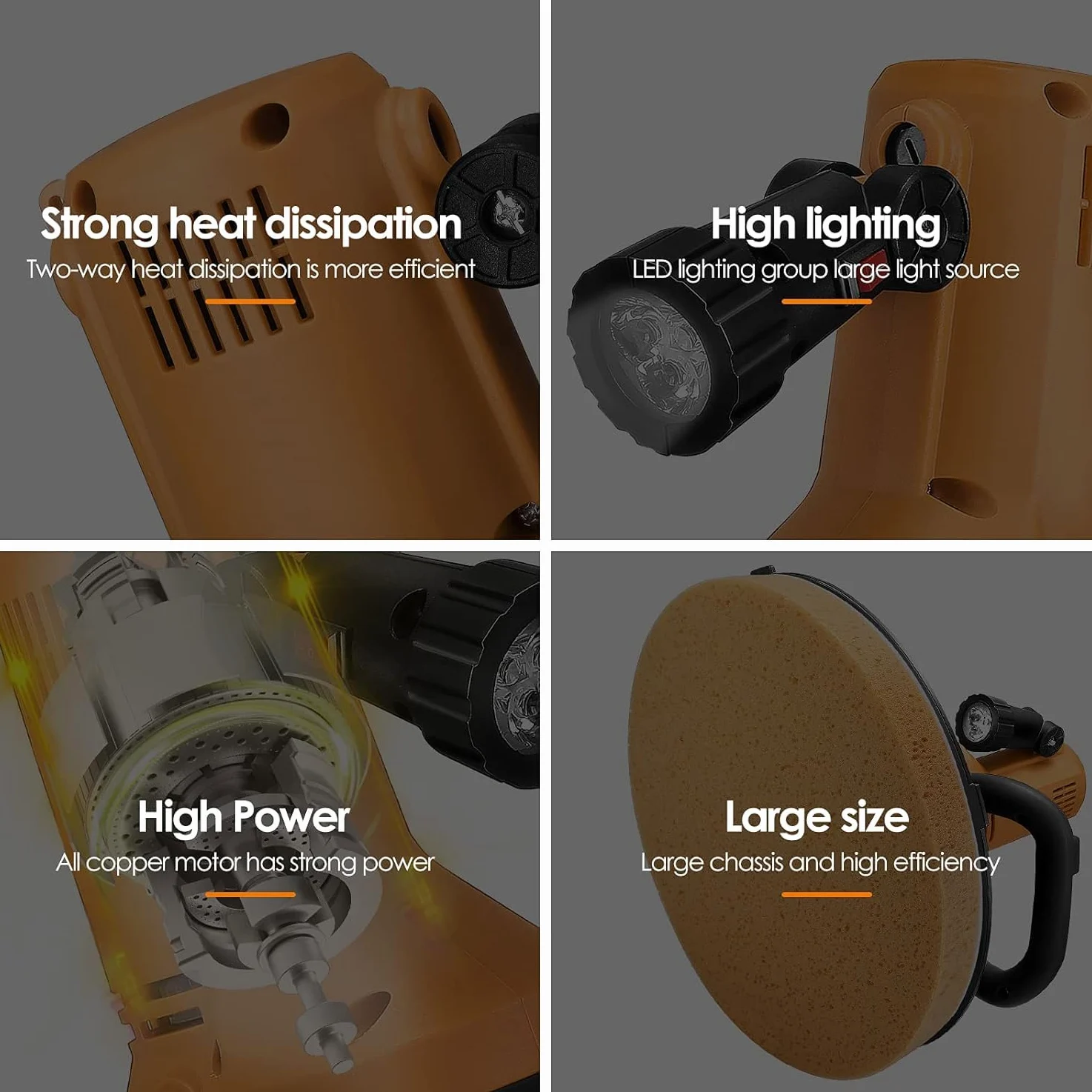 Macchina per lisciare la parete della cazzuola del cemento del cemento, Betoniera Portatile 1700W 80-200 RPM Levigatrice da Parete a Secco in Sostituzione della Tradizionale levigatura