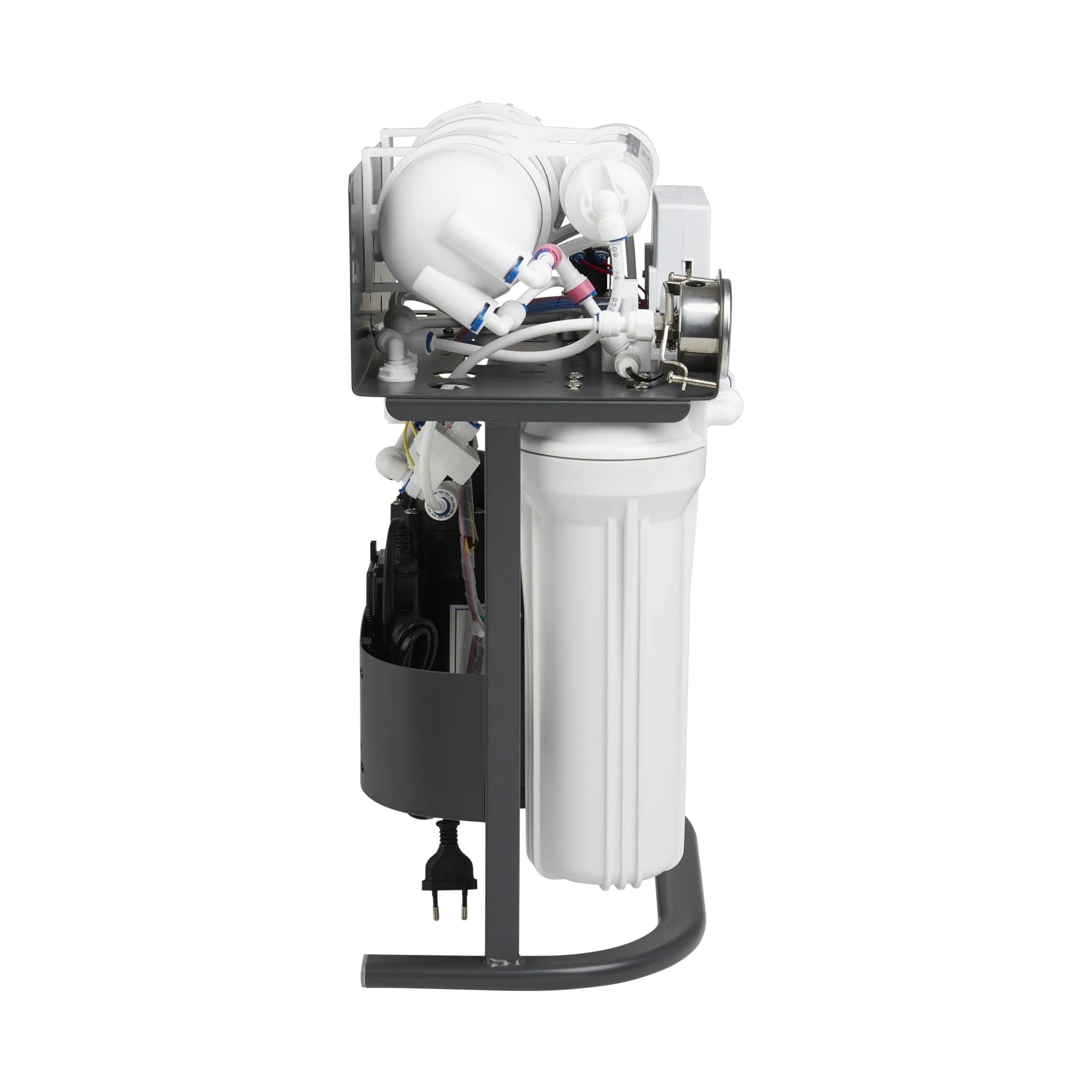 Purway Crystal Group Booster 5 Livelli 600 GPD Direct Flow Impianto Osmosi Inversa + Set Filtri Ricambio