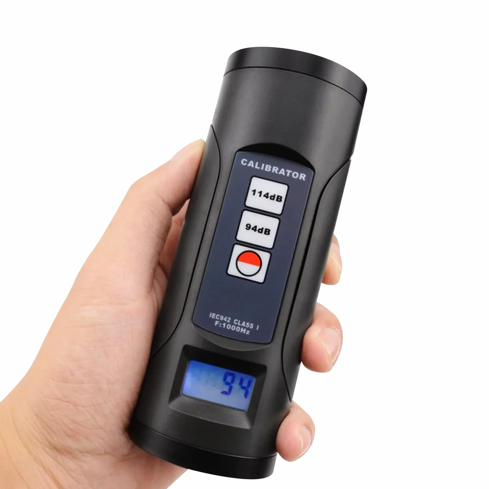 Digital Sound Level Meter Calibratore 94dB e 114dB per 1/2 "e 1" pollici Microfono, professionale Decibel di Rumore Strumento di Calibrazione
