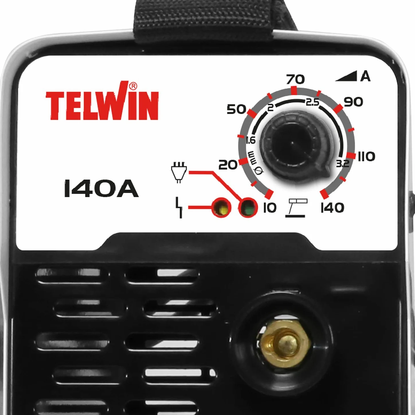 Telwin T-ARC 150 Saldatrice ad Elettrodo con Accessori per Saldatura MMA. 20-140a