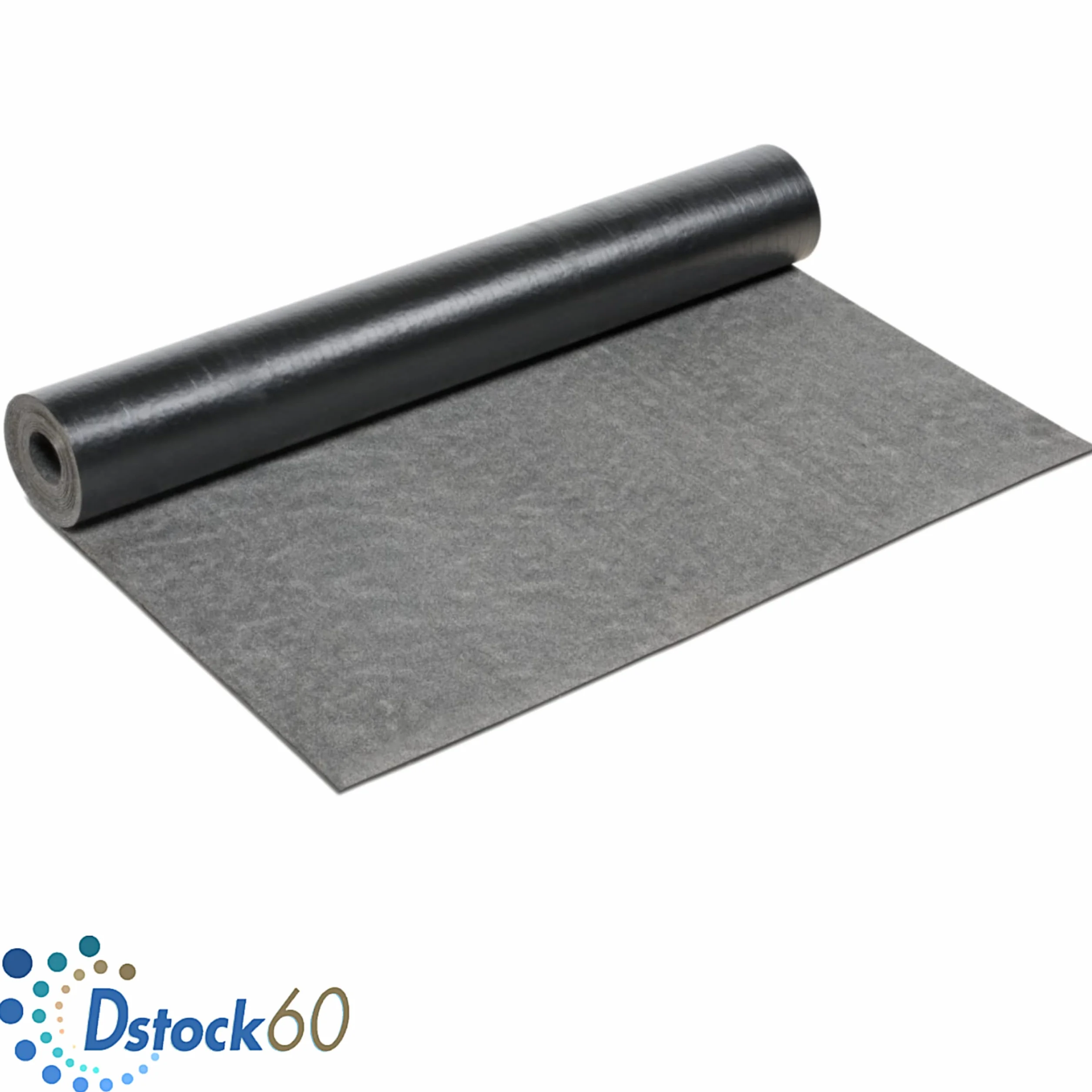 DSTOCK60 -3 metri di membrana bitume grigio sabbiato - Larghezza 1 m - Spessore 3 mm - Copre 3 m² - Rotolo di tenuta del tetto - Ideale per tetto piano, tetto terrazza, capanna, nicchia, pollaio
