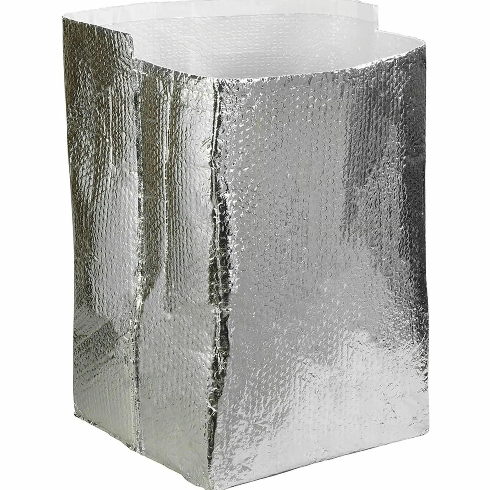 Imballaggi Point - Cappucci copripallett - con alluminio 120 x 80 x 150 cm. Protezione Bancali Termica e Anti-Umidità per Trasporto e Stoccaggio - Set da 3 Pezzi
