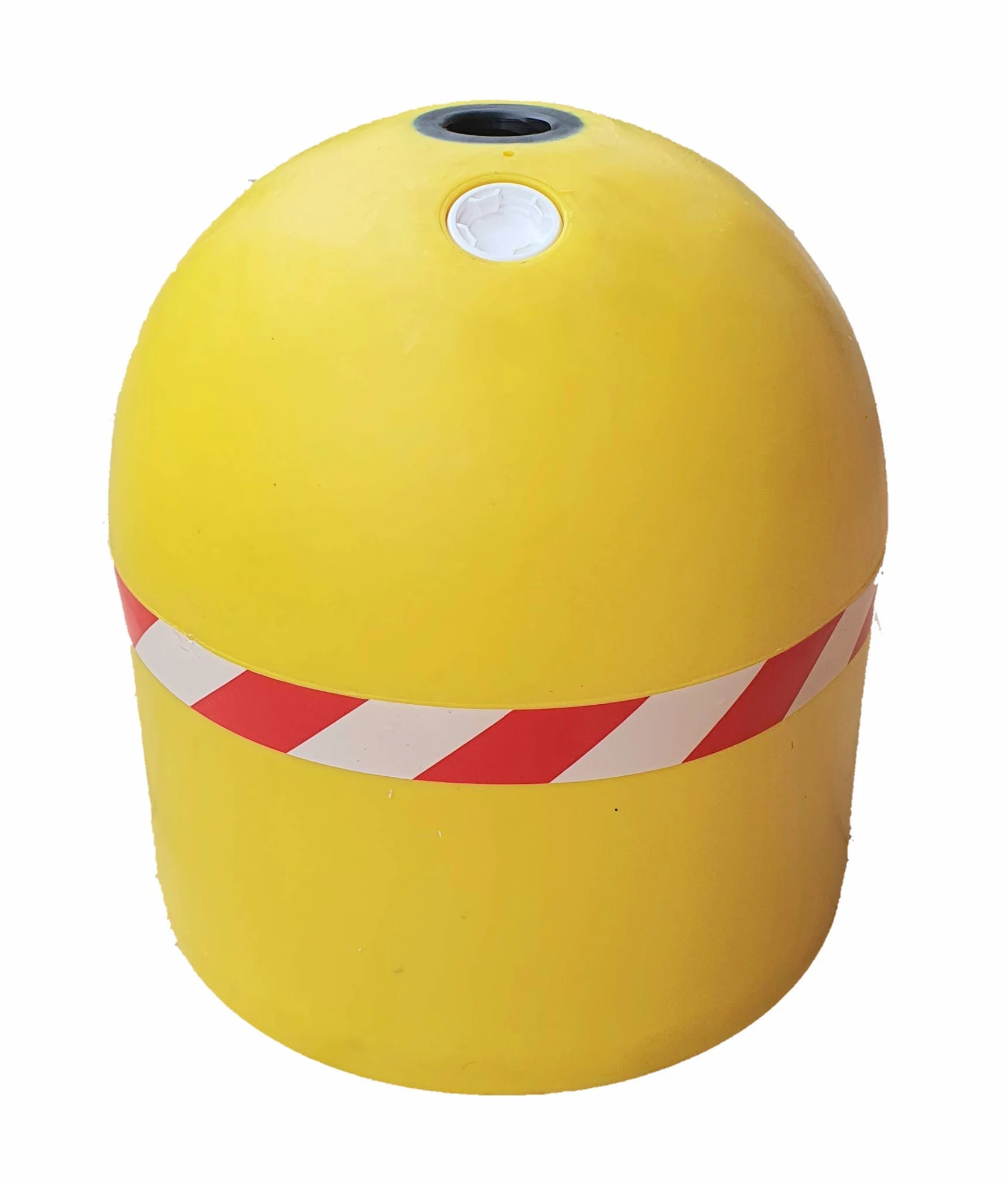 Dissuasore di Sosta Barriera Parcheggio Giallo con Nastro