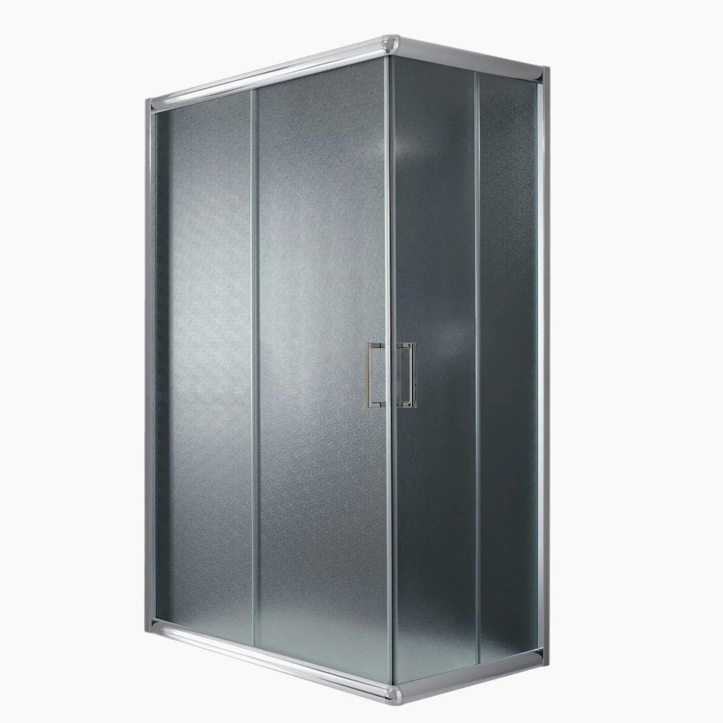 Box Doccia Rettangolare 70x120 H198 Stampato C 6mm mod. Alabama
