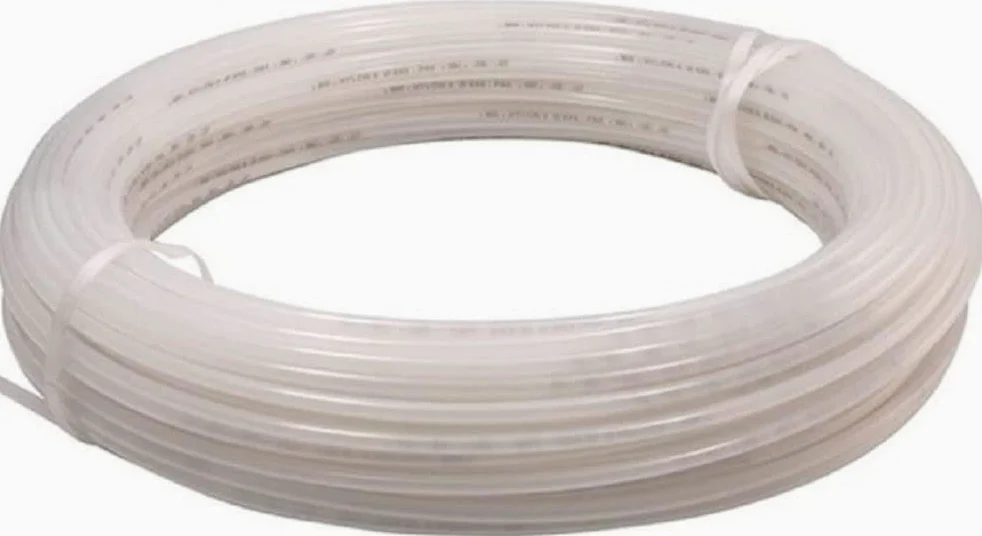 TUBO CALIBRATO IN COPEY PA SUPERFLEX TRASPARENTE PER ARIA COMPRESSA 6 X 8 mm 100 METRI
