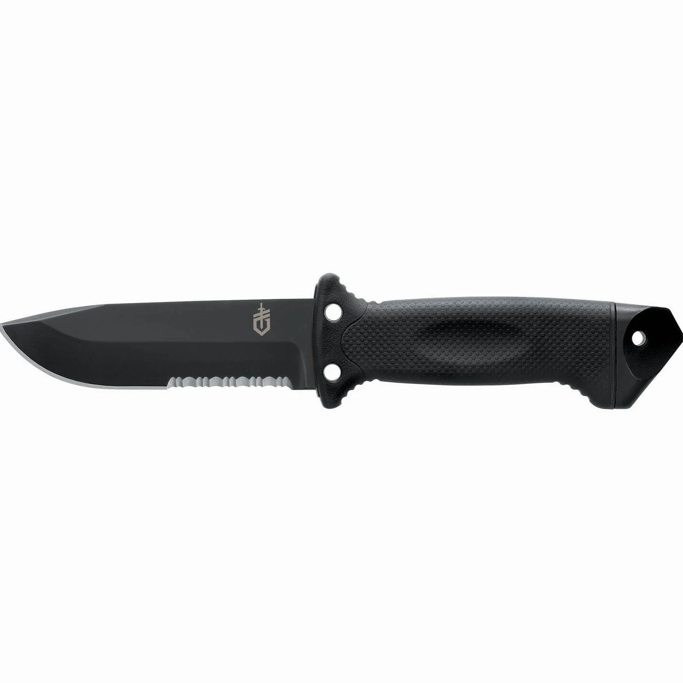 Gerber Coltello da sopravvivenza parzialmente seghettato e fodero da coscia