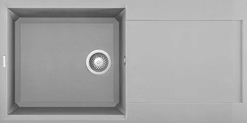 ELLECI LMY48079 | Lavello da incasso METALTEK EASY 480 | Colore : Alluminio