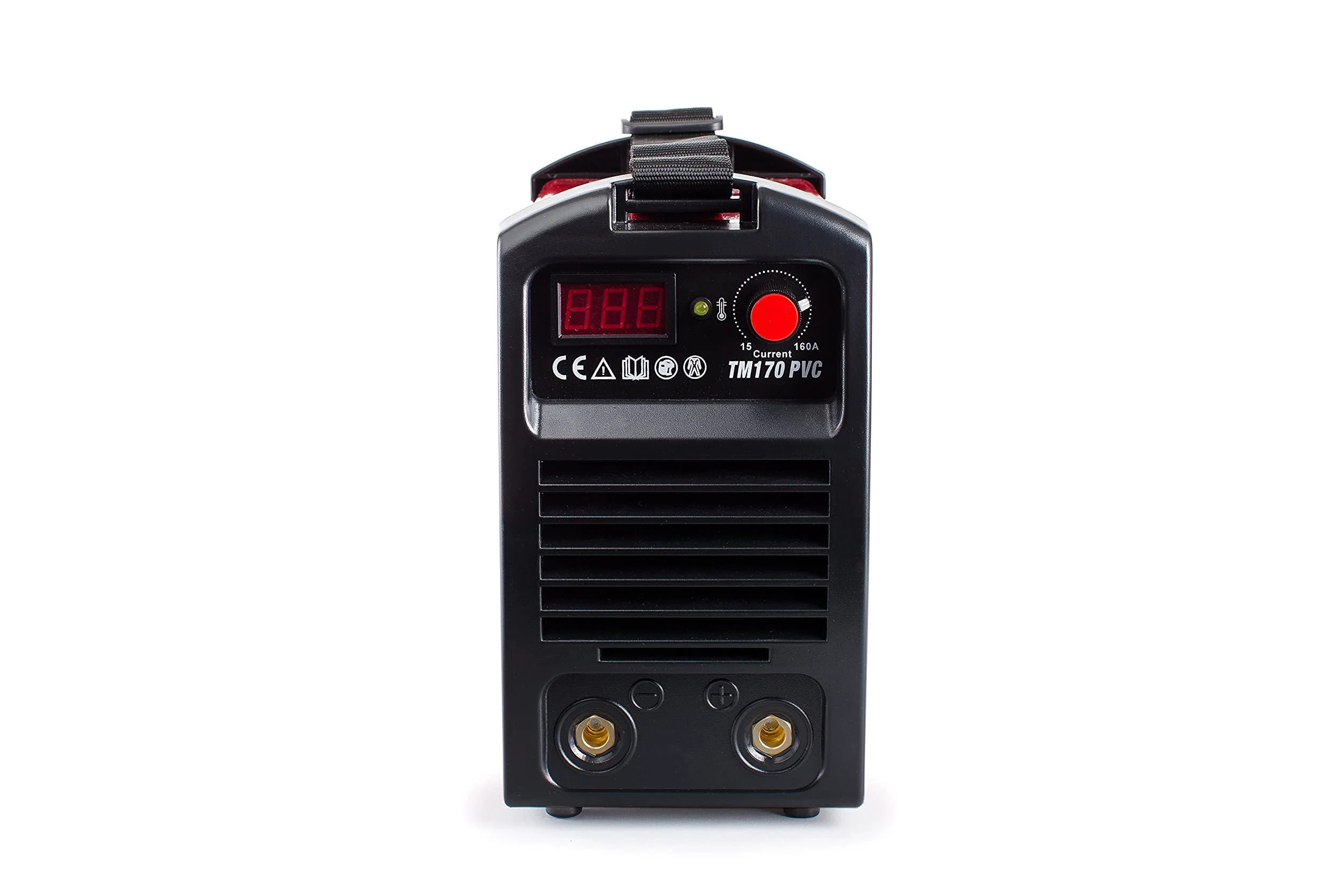 TIGMIG Saldatrice Inverter MMA (Elettrodo), Fino a 160 A, Modello TM170PVC, Con Funzione LIFT TIG, Con Valigetta In PVC Per Trasporto, Accessori Inclusi, Garanzia e Assistenza ITALIA